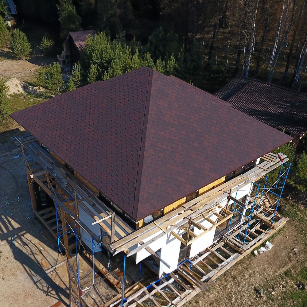 Шатровая крыша в Кремёнках и Калужской области